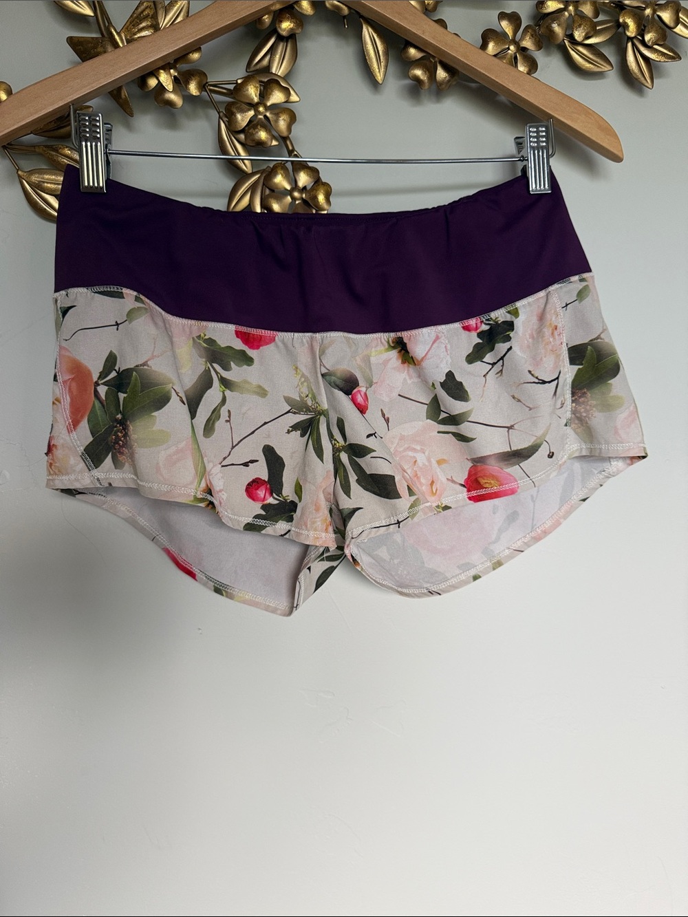 oiselle 2” Roga Floral Running Shorts